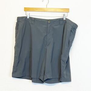 Columbia PFG Nylon Fishing Shorts 44W Gray